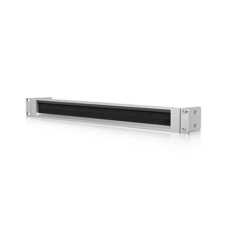 Ubiquiti 1U Rack Mount Brush OCD Panel | Przepust szczotkowy | UACC-Rack-Panel-Brush-1U