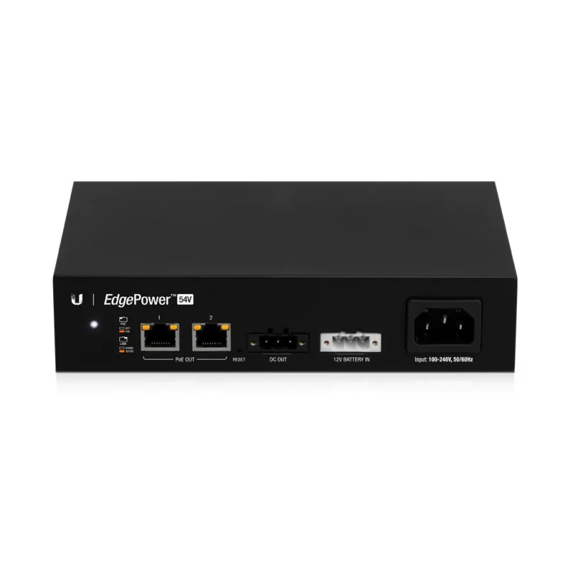 Ubiquiti EP-54V-72W | Stromversorgung | EdgePower, 54V DC, 72W, 2x RJ45 Passiv PoE 54V