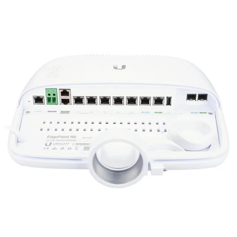 Маршрутизатор Ubiquiti EP-R8, EdgeMAX EdgePoint, 6x RJ45 1000Mb/s PoE, 2x RJ45/SFP Combo