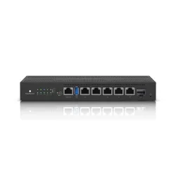 Роутер Ubiquiti ER-6P, EdgeMAX EdgeRouter, 5x RJ45 1000Mb/s Пассивный PoE, 1x SFP