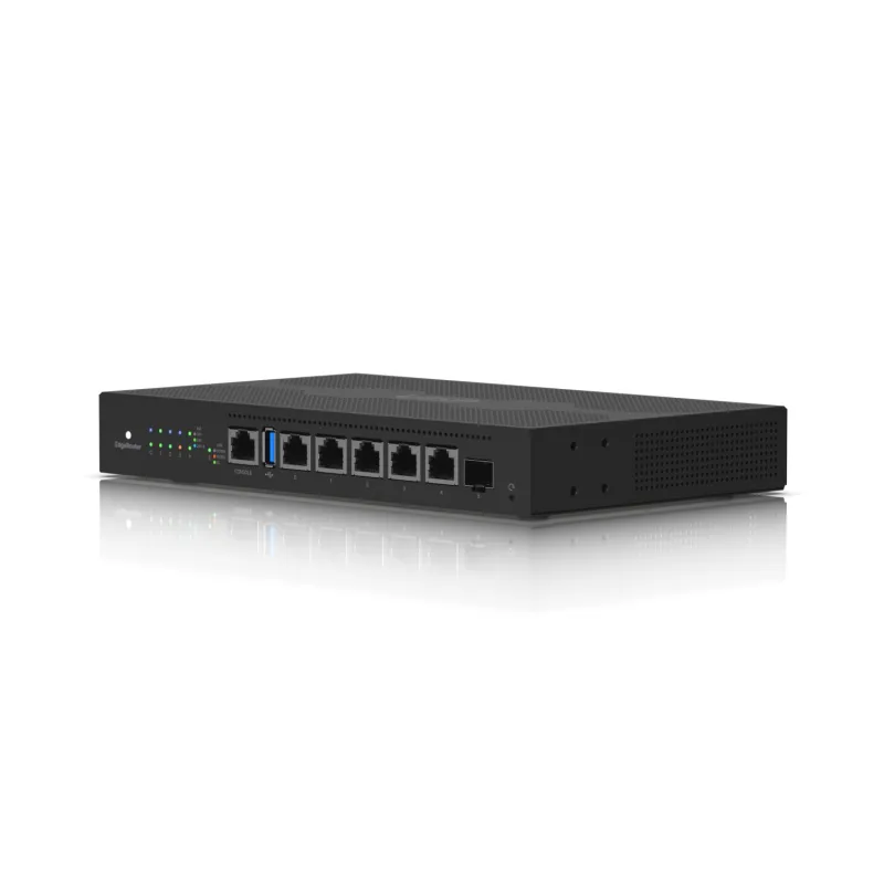Ubiquiti ER-6P | Router | EdgeMAX EdgeRouter, 5x RJ45 1000Mb/s Passives PoE, 1x SFP
