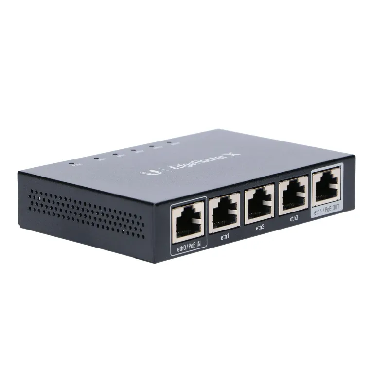 Ubiquiti ER-X | Router | EdgeMAX EdgeRouter, 5x RJ45 1000Mb/s, 1x PoE Durchleitung