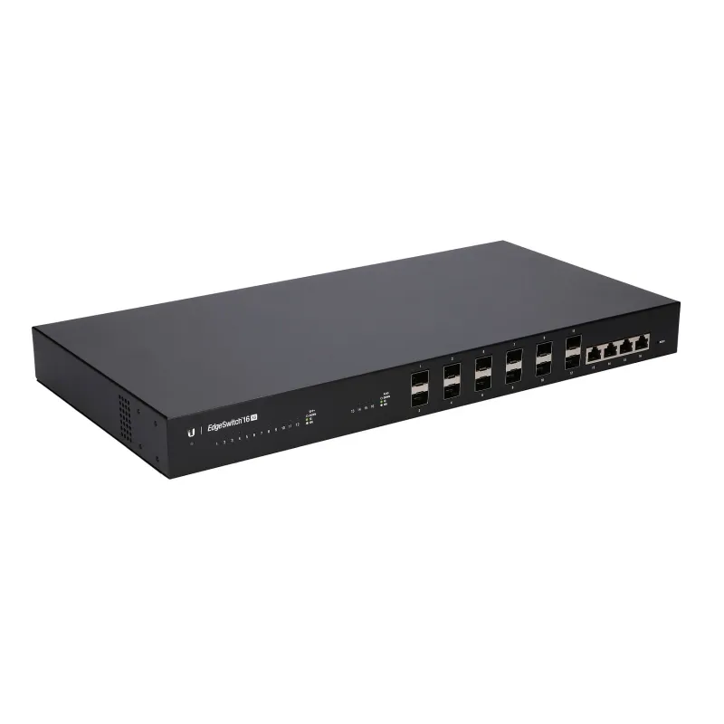 Коммутатор Ubiquiti ES-16-XG, EdgeMAX EdgeSwitch 12x SFP+, 4x RJ45 10Gb/s, Управляемый, Агрегационный