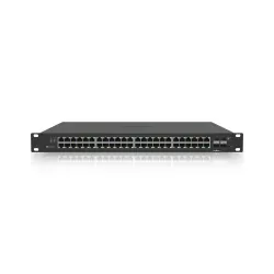 Ubiquiti ES-48-500W | Switch | EdgeMAX EdgeSwitch, 48x RJ45 1000Mb/s PoE+, 2x SFP+, 2x SFP, 500W