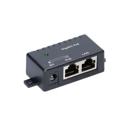 Gigabit PoE Injector Extralink 1 Port, 1x 1000Mb/s RJ45, Kostka - Obrázek 4