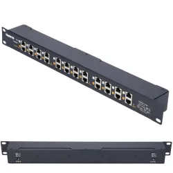 Extralink 12 Puertos | Gigabit PoE Inyector | 12x...