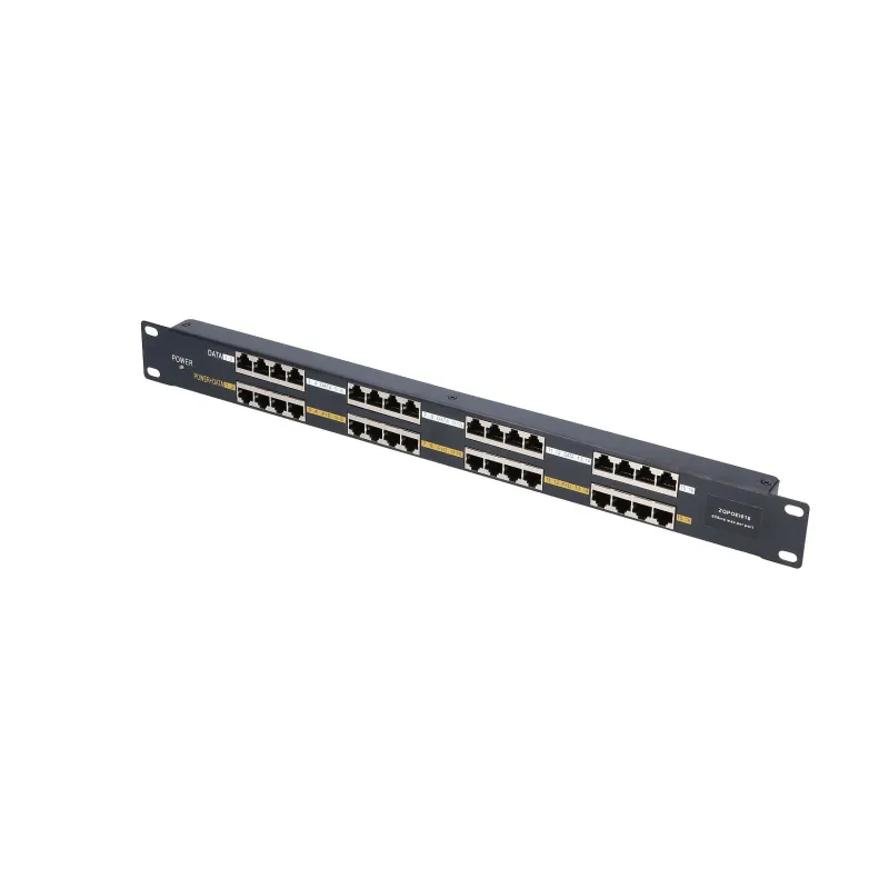 Inyectores PoE Extralink de 16 puertos, 16x 100Mb/s RJ45, Carcasa para Rack - Imagen 4