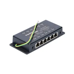 Inyector PoE Gigabit Extralink de 6 puertos, 6x 1000Mb/s RJ45 - Imagen 5