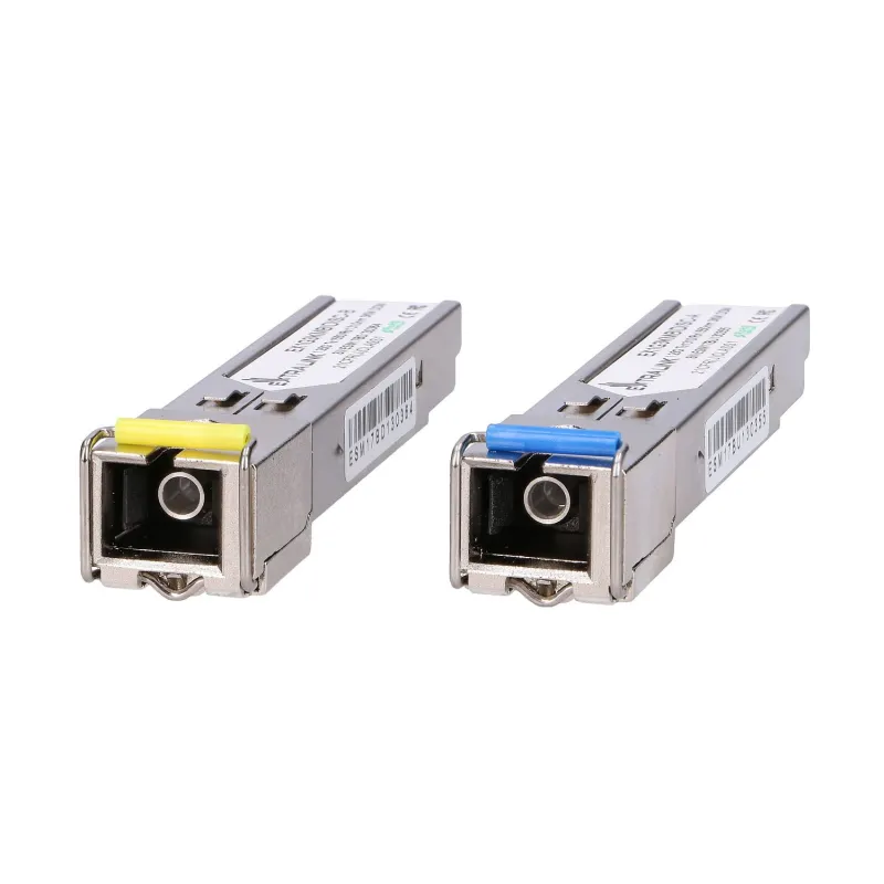 Extralink SFP WDM Modülü 1.25G, 1.25Gbps, 1310/1550nm, tek mod, 3km, SC, DOM, çift - Görsel 4