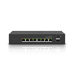 Ubiquiti ES-8-150W | Schalter | EdgeMAX EdgeSwitch, 8x RJ45 1000Mb/s PoE+, 2x SFP, 150W