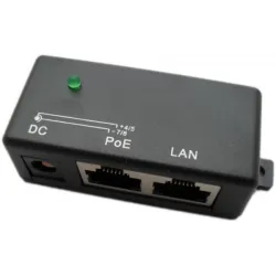 Extralink 1 Portový | PoE Injector | 1x 100Mb/s RJ45, Kostka - Obrázek 2