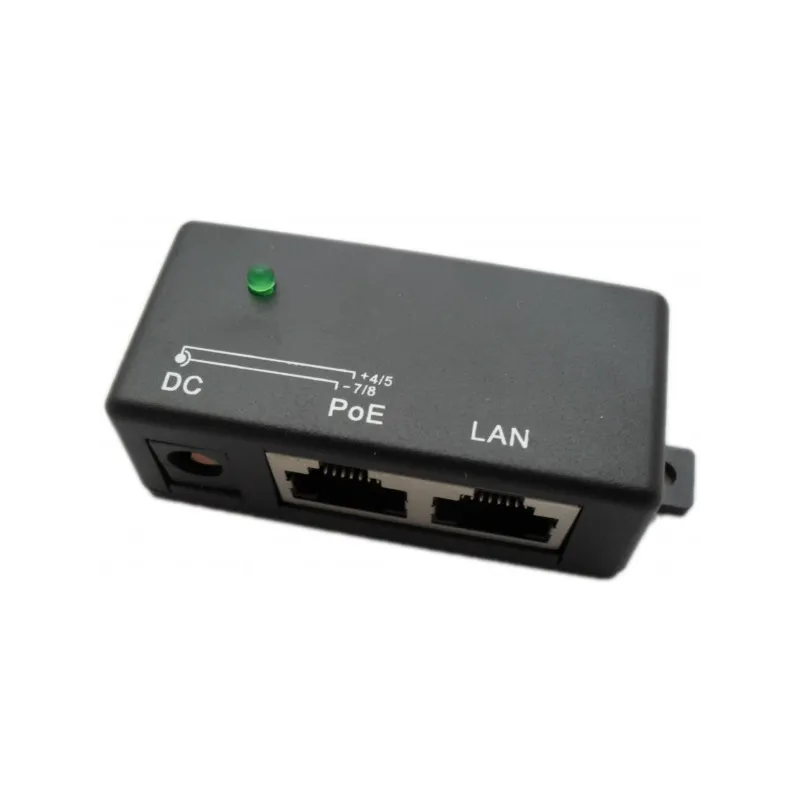Extralink 1 Portowy | PoE-Injektor | 1x 100Mb/s RJ45, Kostka - Bild 2