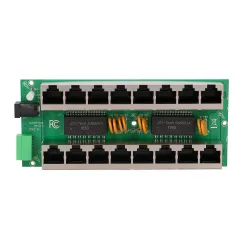 Inyector PoE Gigabit Extralink de 8 Puertos, 8x 1000Mb/s RJ45, Modo B - Imagen 5