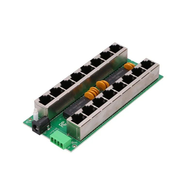 Extralink 8 Portowy | Gigabit PoE Injector | 8x 1000Mb/s RJ45, Mode B - Zdjęcie 7