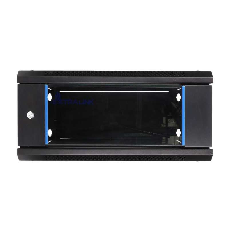 Extralink 4U 600x450 Czarna | Szafa rack | montowana na ścianie - Zdjęcie 7