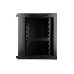 Gabinete Rack Extralink 9U 600x450 Preto Para Montagem na Parede - Imagem 6