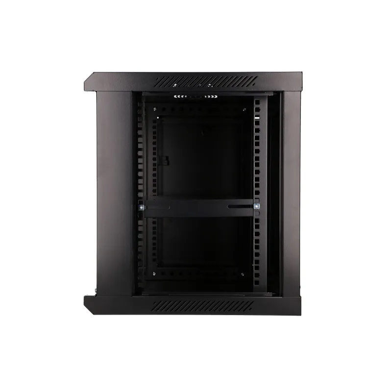Настенный сетевой шкаф Extralink 9U 600x450 Черный - Изображение 6