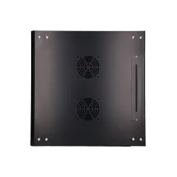 Armário Rack Extralink 9U 600x600 Preto Montado na Parede - Imagem 7