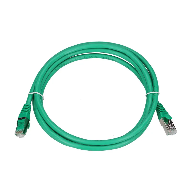 Extralink Kat.6 FTP 2m | Patchcord LAN | Miedź Kabel sieciowy skrętka 1Gbit/s - Zdjęcie 2