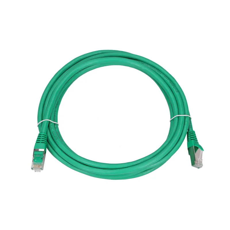 Extralink Cat.6 FTP LAN Patch Cable 3m, Copper Network Cable Twisted Pair 1Gbit/s - Image 2