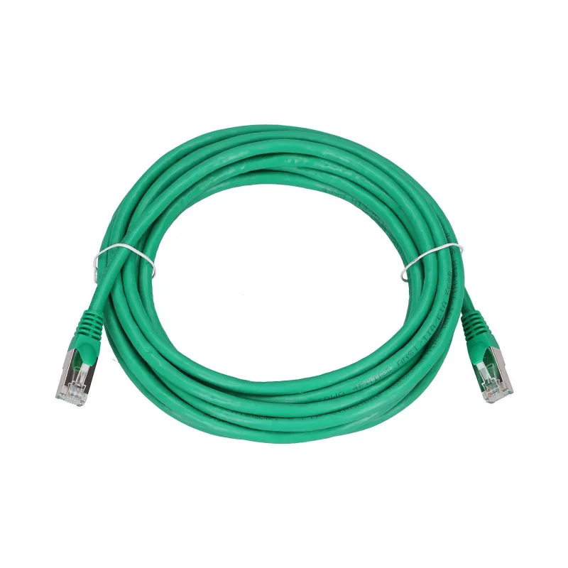 Extralink Cat.6 FTP LAN Patch Cable 5m, Copper Network Cable Twisted Pair 1Gbit/s - Image 2