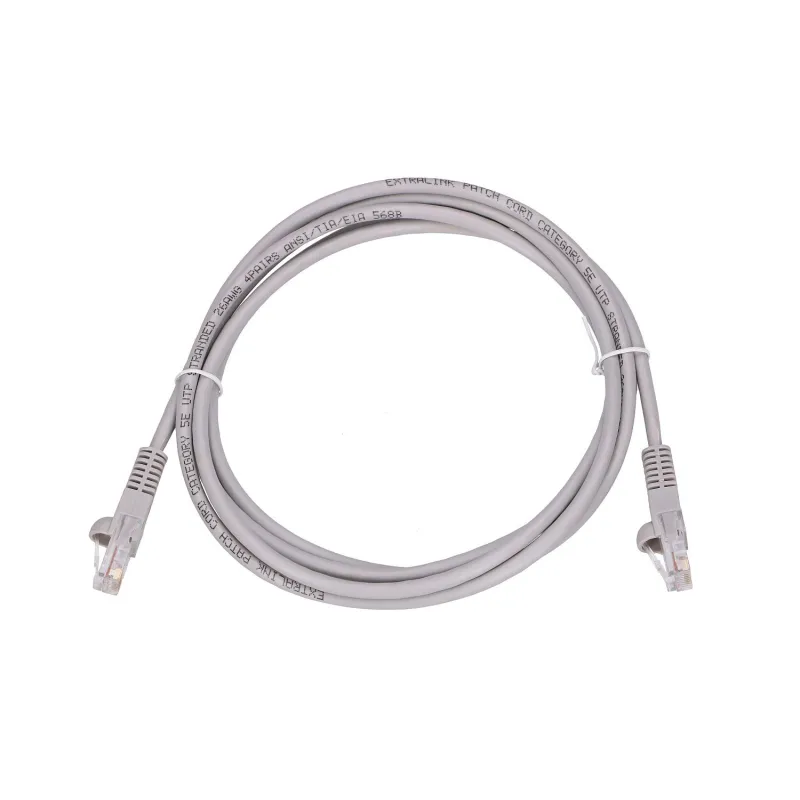 Cavo di rete Extralink Cat.5e UTP Patch Cord 2m, Rame - Immagine 2
