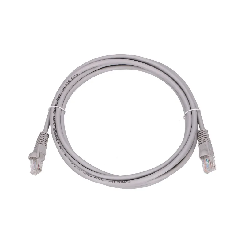 Cable de Red Extralink Patch Cord Cat.5e UTP 3m, Cobre Par Trenzado - Imagen 2