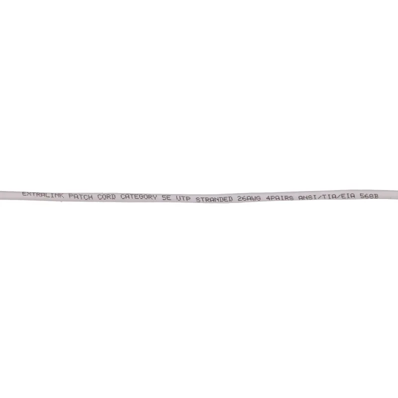 Cable Patch LAN Extralink Cat.5e UTP 5m, Cable de Red de Cobre - Imagen 5