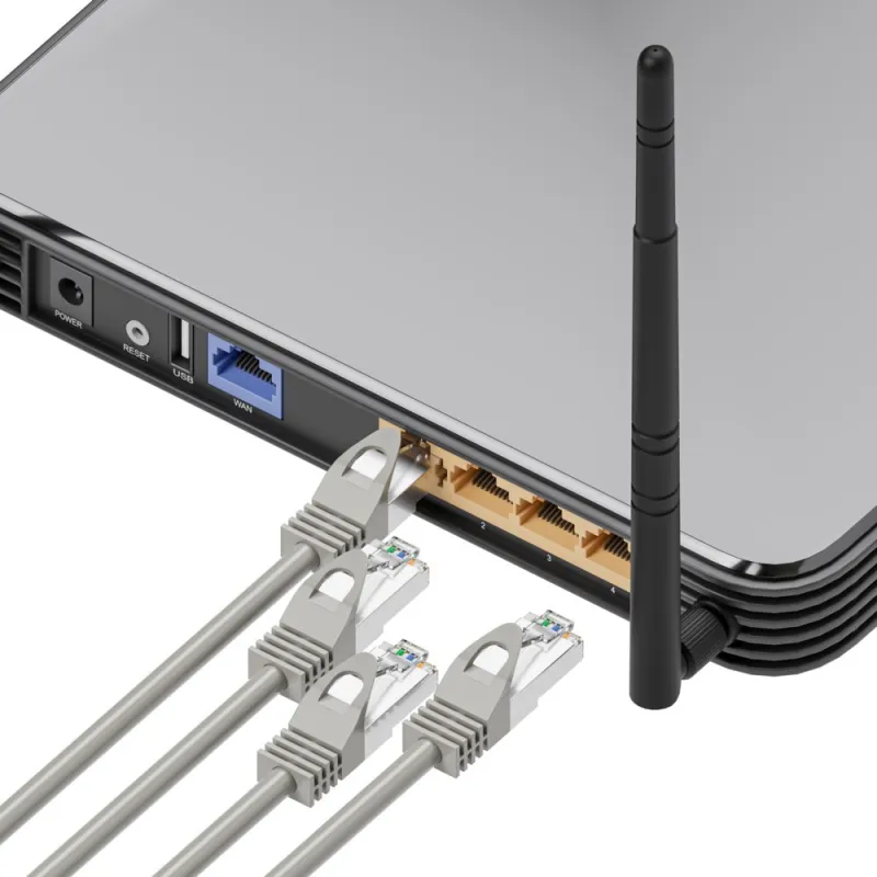 Cable Patch LAN Extralink Cat.5e UTP 5m, Cable de Red de Cobre - Imagen 6
