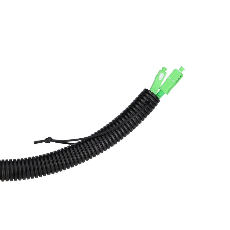 Extralink 2J SC/APC-SC/APC | Patchcord | Jednomodowy, Zewnętrzny, DUPLEX G657A2, 100m - Zdjęcie 2