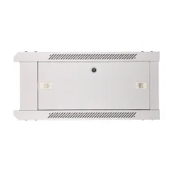Rack skříň Extralink 4U 600x600 šedá, montovaná na zeď - Obrázek 5