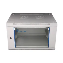 Rack skříň Extralink 6U 600x450 Šedá, na zeď - Obrázek 2