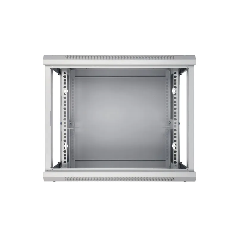 Extralink 9U 600x450 Gray Wall-Mounted Rack Cabinet - Image 3