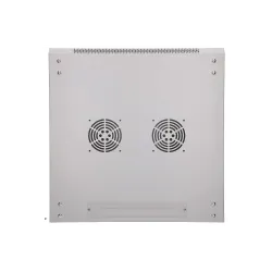 Extralink 9U 600x600 Gray Wall-Mount Rack Cabinet - Image 7
