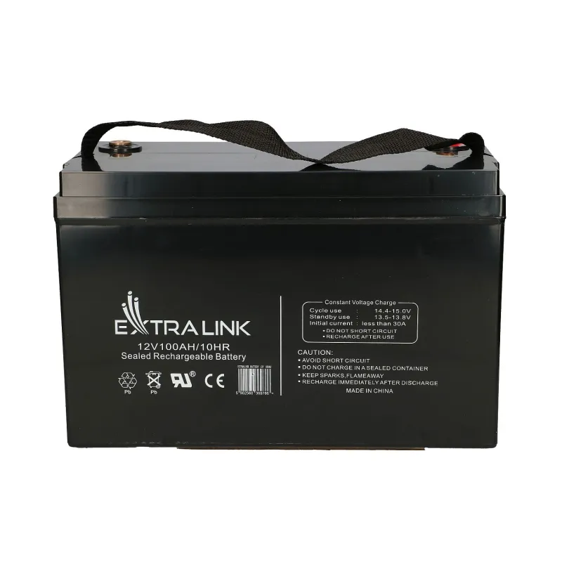 Extralink AGM 12V 100Ah, аккумулятор, необслуживаемый - Изображение 2
