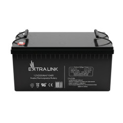 Extralink AGM Akü 12V 200Ah, bakım gerektirmeyen - Görsel 2