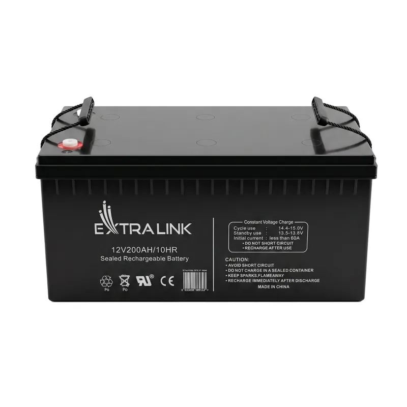 Extralink AGM 12V 200Ah, akumulátor, bezúdržbový - Obrázek 2