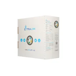 Extralink CAT5E UTP (U/UTP) V2 Indoor Network Cable, 305M - Image 3