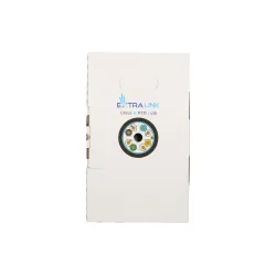 Cavo di rete Extralink CAT6 FTP (F/UTP) V2 esterno, 305M - Immagine 5