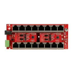 Extralink 8-Port Gigabit PoE Injector, Active, 8 Ports Gigabit 802.3at/af, Mode A - Image 7