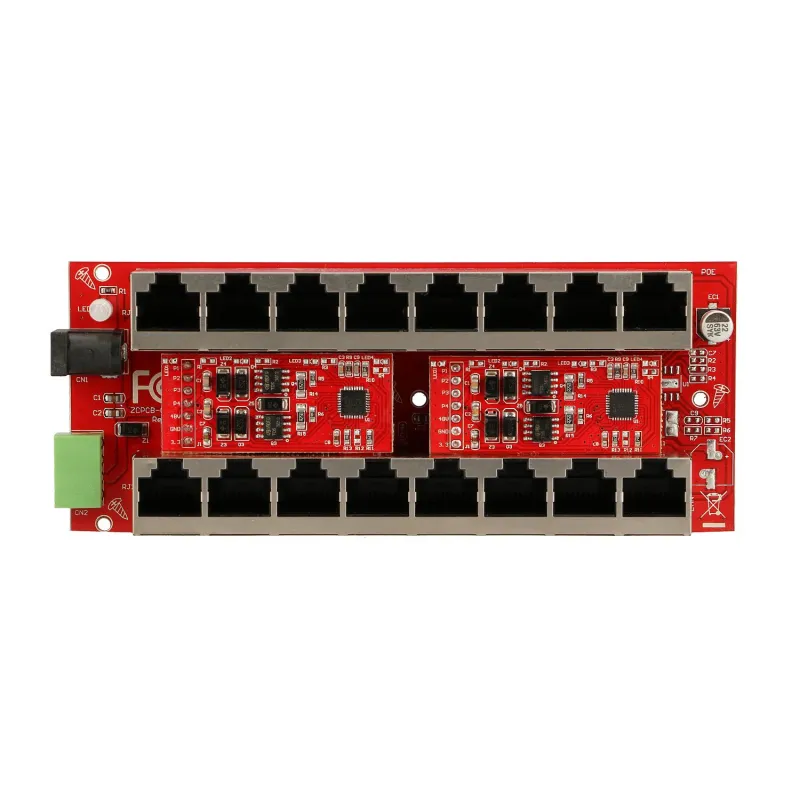 Extralink 8 Portlu Gigabit PoE Enjektörü, Aktif, 8 Gigabit 802.3at/af Portu, Mod A - Görsel 7
