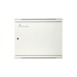 Armário Rack Extralink 9U 600x450 Cinza, Montado na Parede, Portas Metálicas Completas - Imagem 3
