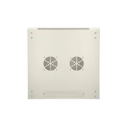 Extralink 9U Wall-Mounted Rack Cabinet 600x450 Grey, Fully Metal Doors - Image 8