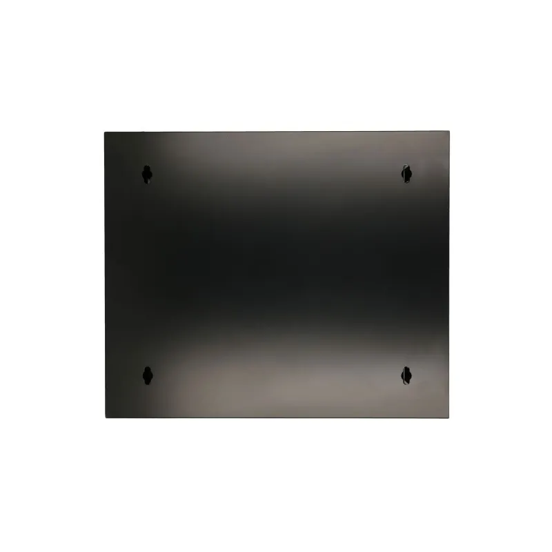 Extralink 6U Duvara Monte Rack Kabin 600x600 AZH Siyah, İki Bölmeli - Görsel 4
