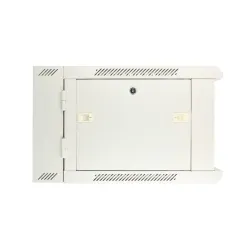 Extralink 6U Wall-Mounted Rack Cabinet 600x600 Gray, Two-Section - Image 6