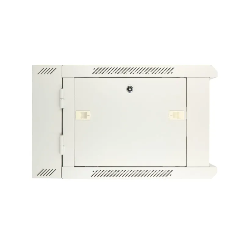 Extralink 6U Wall-Mounted Rack Cabinet 600x600 Gray, Two-Section - Image 6