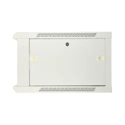 Extralink 6U Wall-Mounted Rack Cabinet 600x600 Grey, Full Steel Doors - Image 6
