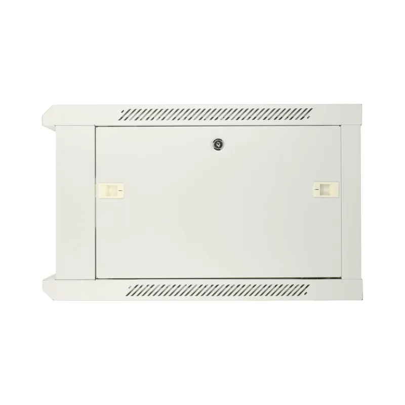 Extralink 6U 600x600 ASP Szara | Szafa rack | montowana na ścianie, drzwi blaszane pełne - Zdjęcie 6