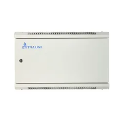 Шкаф-рак Extralink 6U 600x450 ASP Серый, Настенный, Полностью Металлические Двери - Изображение 3