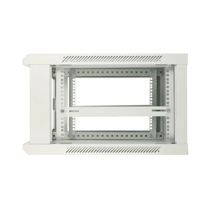 Шкаф-рак Extralink 6U 600x450 ASP Серый, Настенный, Полностью Металлические Двери - Изображение 7